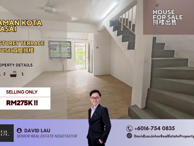 Taman Kota Masai 2 Storey Terrace House