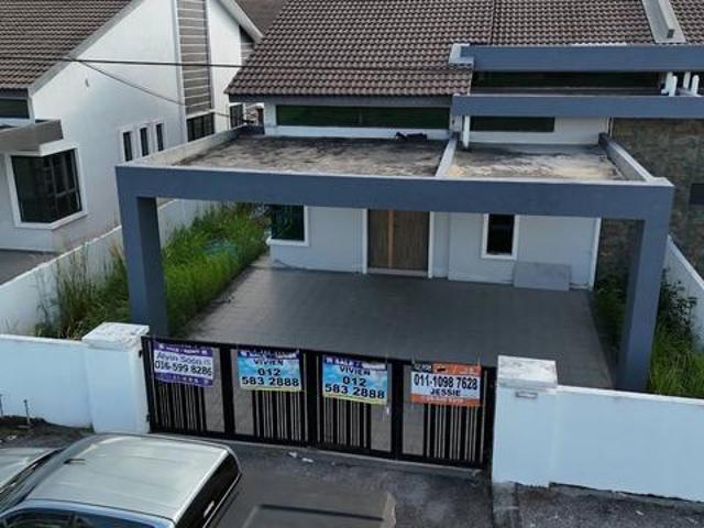 Taman Lapangan Harmoni Ipoh Single Storey SemiD Big Land Size