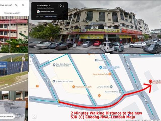 Taman Lembah Maju Shop Apartment 1st Floor Dual Keys