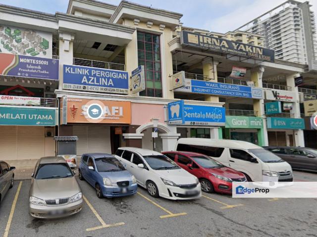 Taman Melati Huge Huge Ground Floor Shop 2812sf Facing Mrr2 Highway Best Location Ever!
