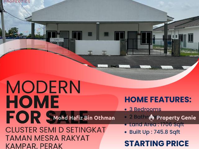 TAMAN MESRA RAKYAT, KAMPAR PERAK