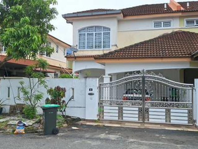 Taman Mewah Indah 2 Storey Semi D nak jual Fully Renovated Nice locat