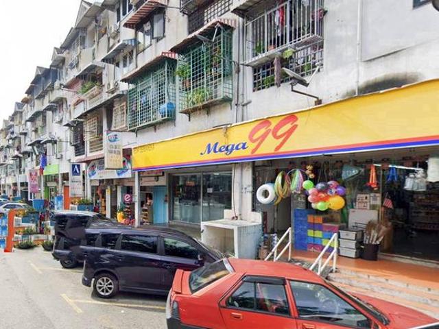 Taman Muda Ampang Jalan Bunga cempaka Tingkat 3 shop apartment