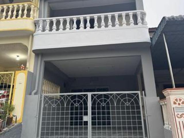 Taman Muhibbah Kluang Double Storey Low Cost House100 full loan