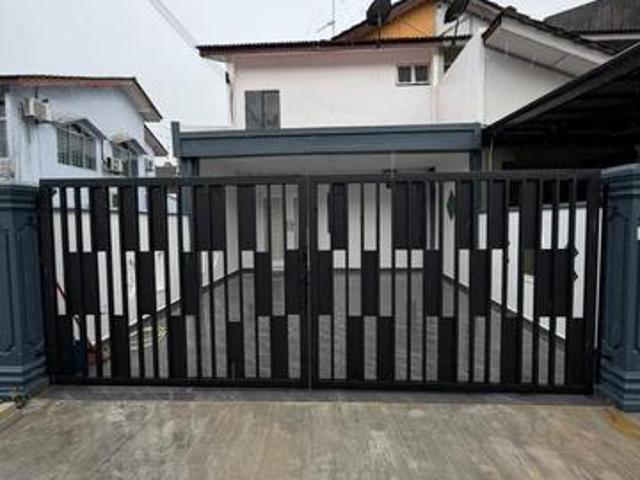 Taman Muhibbah Kulai Double Storey Renovated Terrace House End Lot