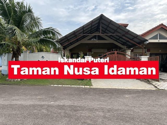 Taman Nusa Idaman Single Storey Corner House Iskandar Puteri