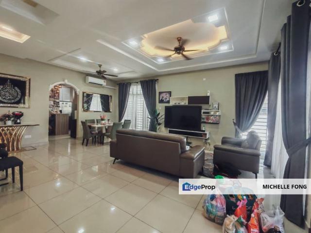 Taman Nusantara Prima @ Iskandar Puteri, Nusajaya Double Storey Cluster For Sale Fully Renovated with good Condition