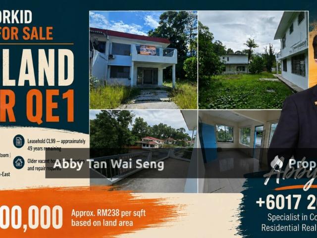 Taman Orkid Semi D for Sale | Big Land Near QE1