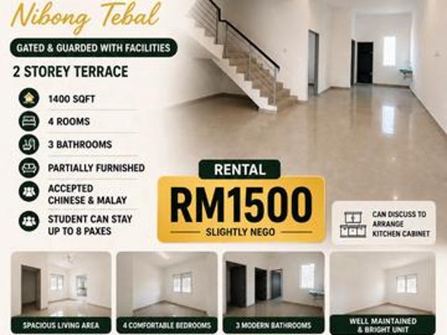 Taman Pancur Damai Gated Guarded with Facilities Nibong Tebal