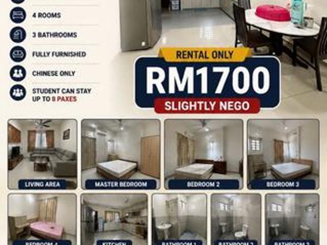 Taman Pekaka Nibong Tebal 2 Storey Terrace Recoommend Student usm