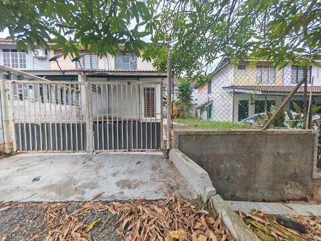 Taman Perling Double Storey Medium Cost House End Lot With Land