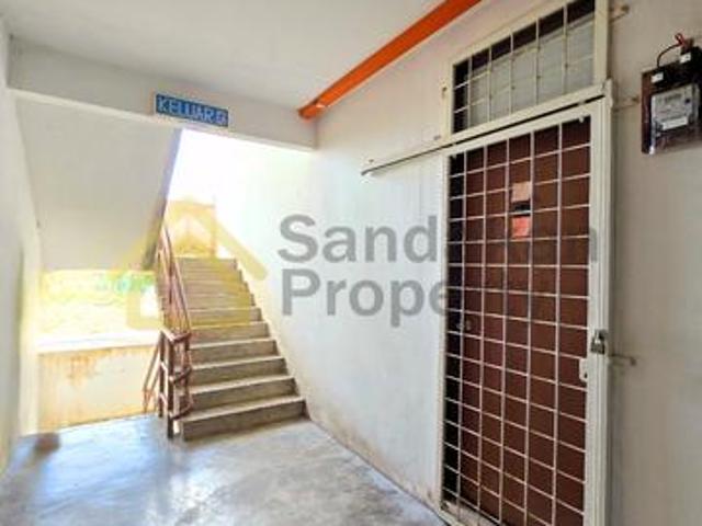 Taman Permata Apartment 1st Floor Corner Unit For Sale
