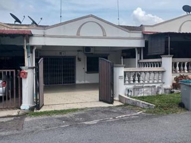 Taman Permata Kluang Single Storey Terrace House 100 full loan