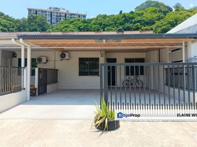 Taman Public Likas | Single Storey Terracw House | 3R2BR | Partially Furniture | Renovate | For Rent