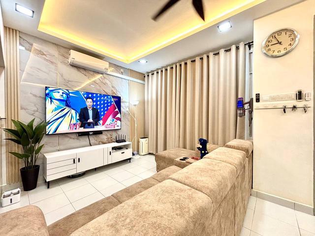 Taman Pulai Mutiara ACACIA Renovated Unit Cantik Gated Full Loan