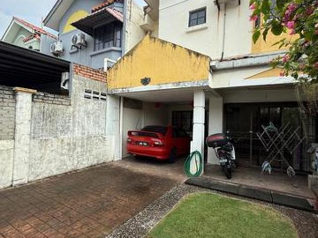 taman rinting masai superlink ciq permas jaya kitchen extend renovated