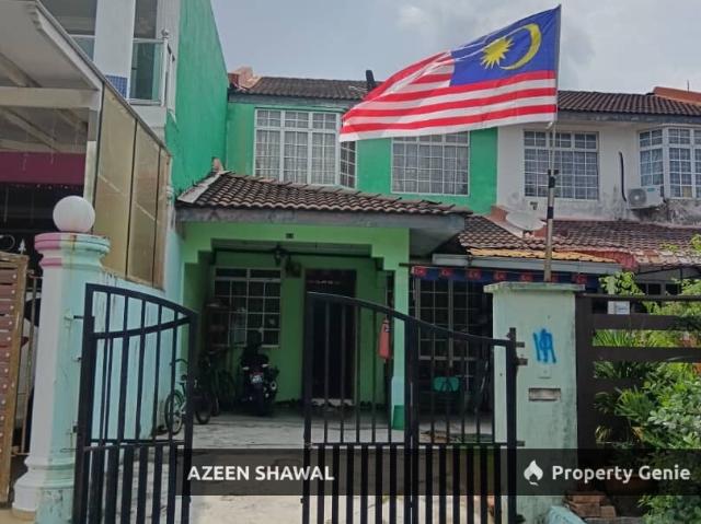 TAMAN SCIENTEX PASIR GUDANG JALAN KANCIL JUAL RUMAH DOUBLE STOREY TERRACE HOUSE