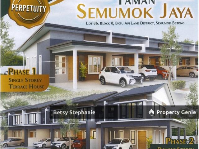 Taman Semumok Jaya Single storey / Double Storey House@Betong Sarawak