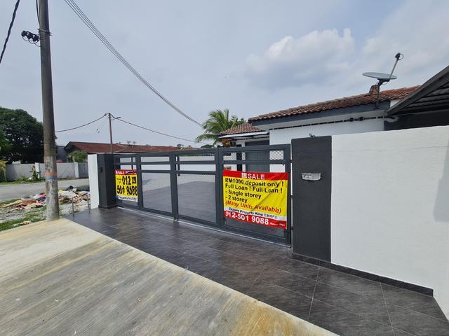 Taman sentosa klang single storey corner full loan