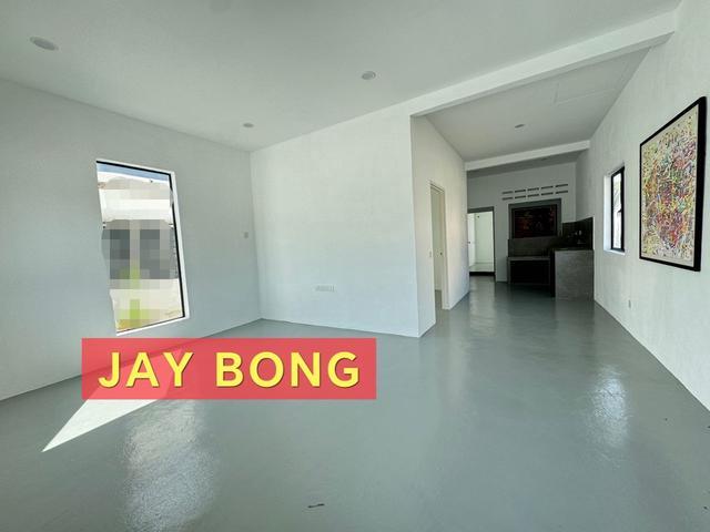 Taman Senangan Single Storey Terrace with LandTelukAirTawarRenovated