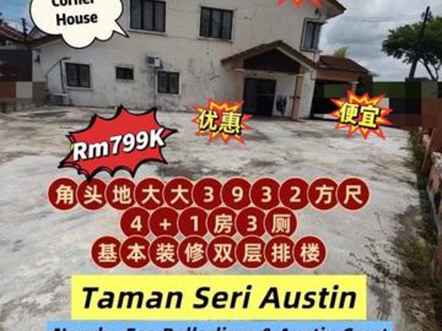Taman Seri Austin3932 Sf Basic Renovated Double Storey Corner House