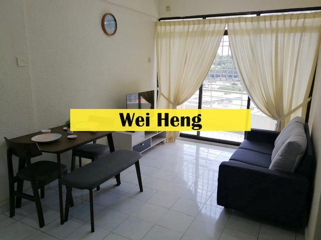 Taman seri sari sunshine garden 700sf reno unit in relau for sell