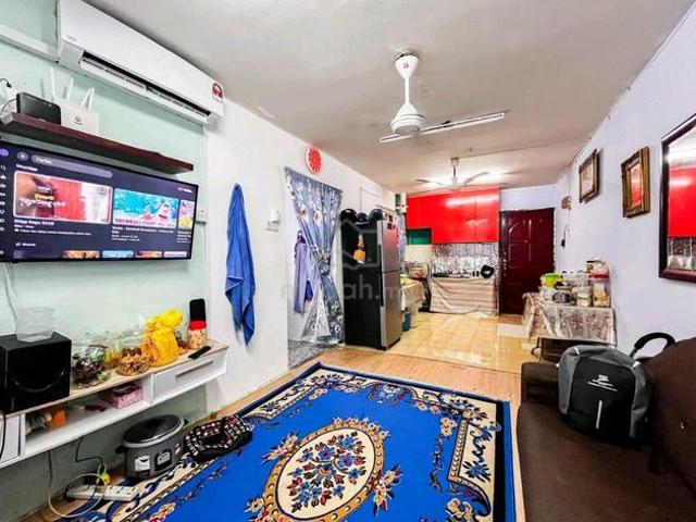 Taman setapak indah flat fasa 7 650 sf 3r2b level 1 setapak