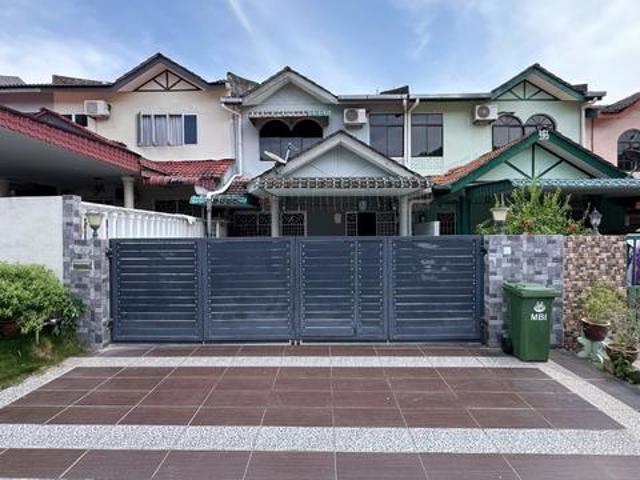 Taman Silibin 22x70 Renovated House Ipoh With Hill View Below VALUE