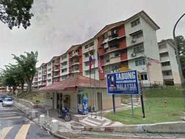 Taman Sri endah Sri Petaling Kuala Lumpur block 13 tingkat 4