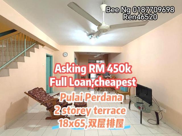 Taman Sri Pulai Perdana Double Storey Terrace Full Loan Super Value