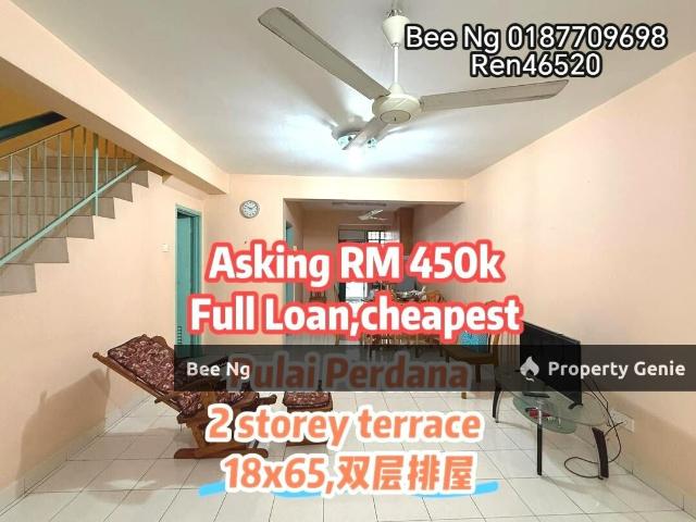 Taman Sri Pulai Perdana / Full Loan / Double Storey Terrace 18x65