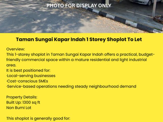 TAMAN SUNGAI KAPAR INDAH