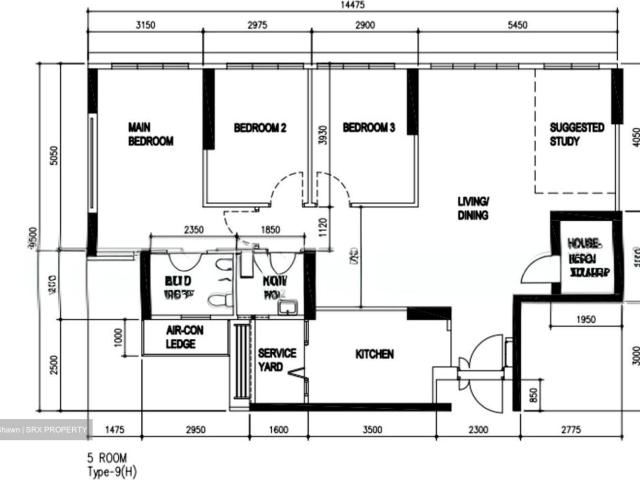 Tampines Greenverge Tampines, HDB 5 Rooms
