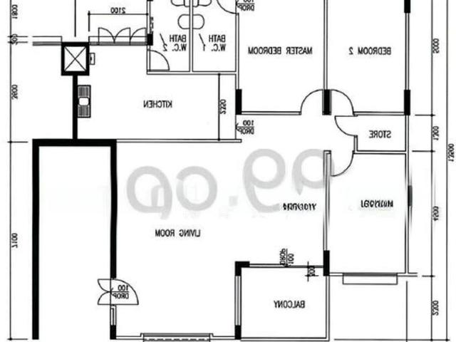 Tampines Street 11 Tampines, HDB 5 Rooms