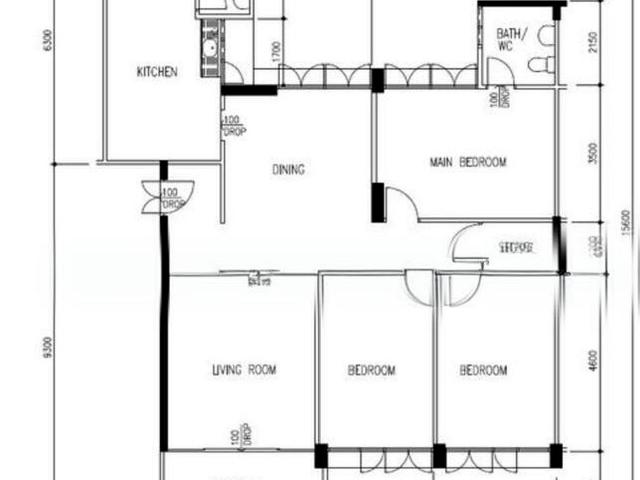 Tampines Street 21 Tampines, HDB 5 Rooms