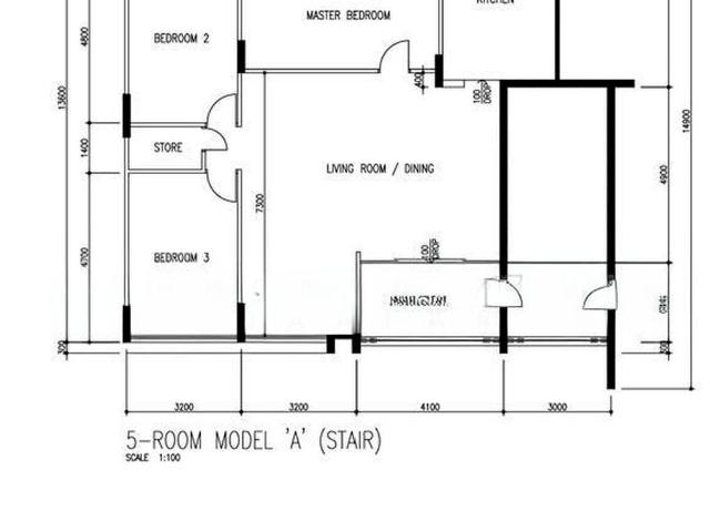 Tampines Street 22 Tampines, HDB 5 Rooms