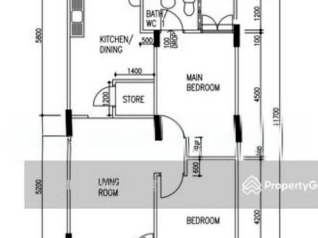 Tampines Street 42 Tampines, HDB 3 Rooms