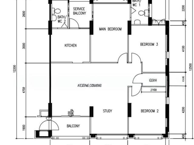 Tampines Street 71 Tampines, HDB 5 Rooms