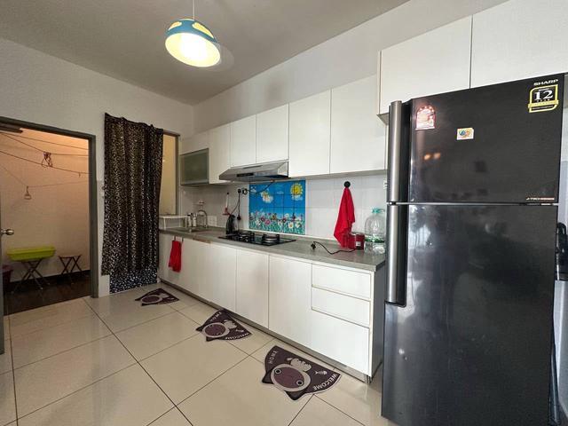 Tampoi Aliff Residence 3 Bed Fully Furnished Balcony 1 Carpark Larkin