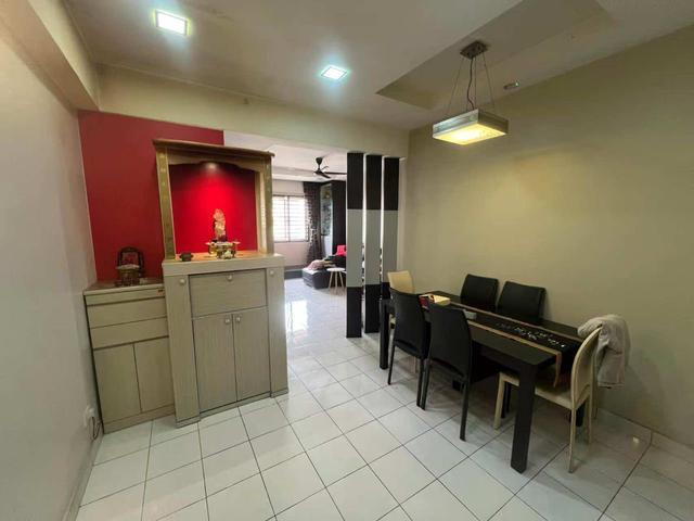 Tampoi Aliff Residence 3 Beds Full Loan Renovated Near Ciq Good Cond