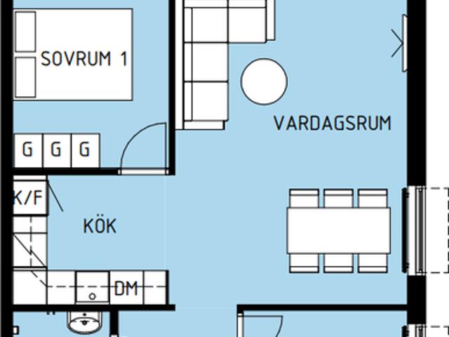 Tant Gröns Väg, Uttran