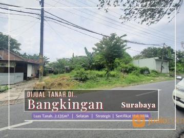 Tanah 0jalan Strategis di Jln Sumur Welut, Bangkingan, Surabaya