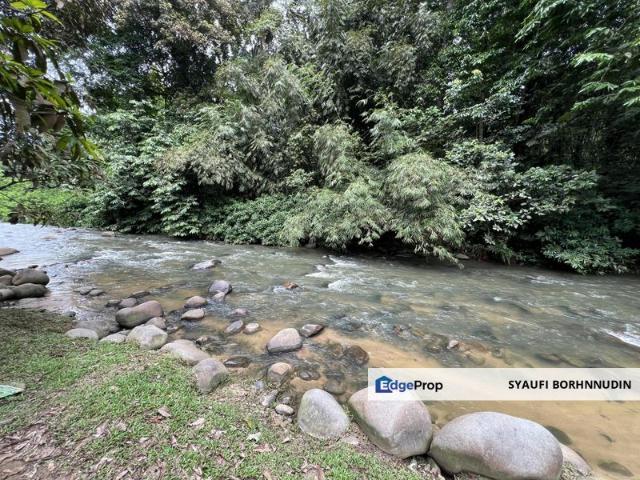 Tanah Tepi Sungai Untuk Dijual Di Lubok Manggis Hulu Langat Tepi Jalan Utama!