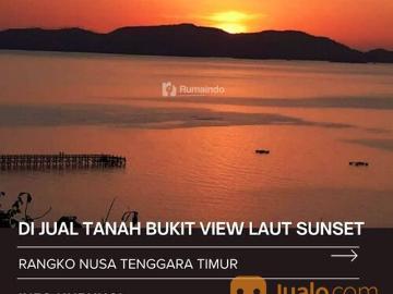 Tanah Bukit View Laut Sunset di Rangko Nusa Tenggara Timur