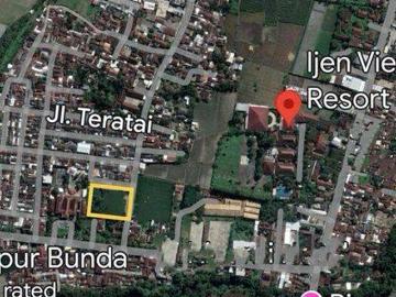 Tanah dijual di Bondowoso Kota, Bondowoso
