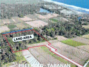 Tanah dijual di Beraban, Tabanan