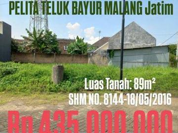 Tanah dijual di Blimbing, Malang