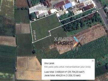 Tanah dijual di Grogol, Kediri