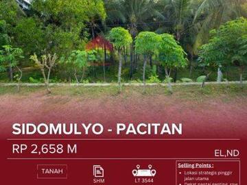 Tanah dijual di Kota Pacitan, Pacitan