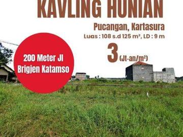 Tanah dijual di Kartasura, Sukoharjo